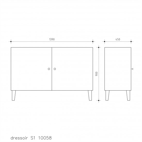 Dressoir S1 10058