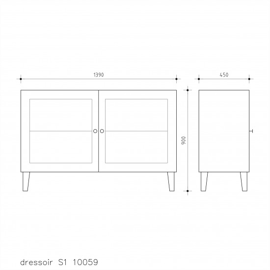 Dressoir S1 10059