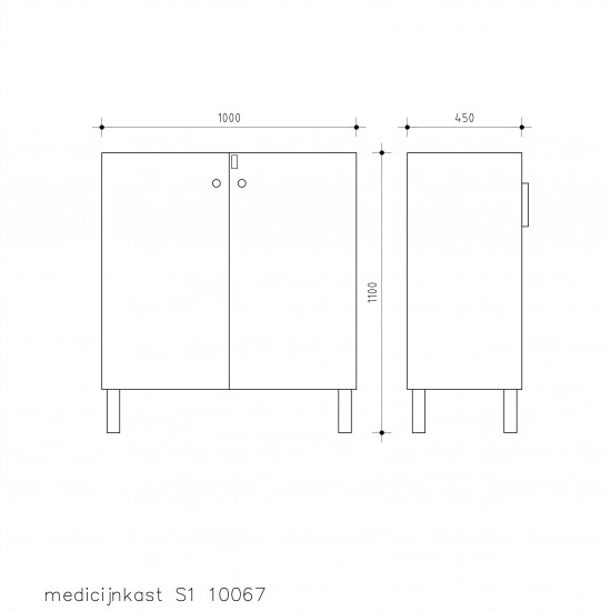 Medicijnkast S1 10067